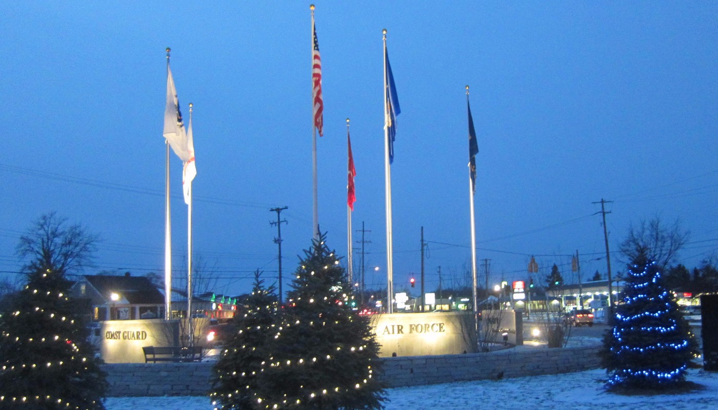Veterans Plaza Lighting