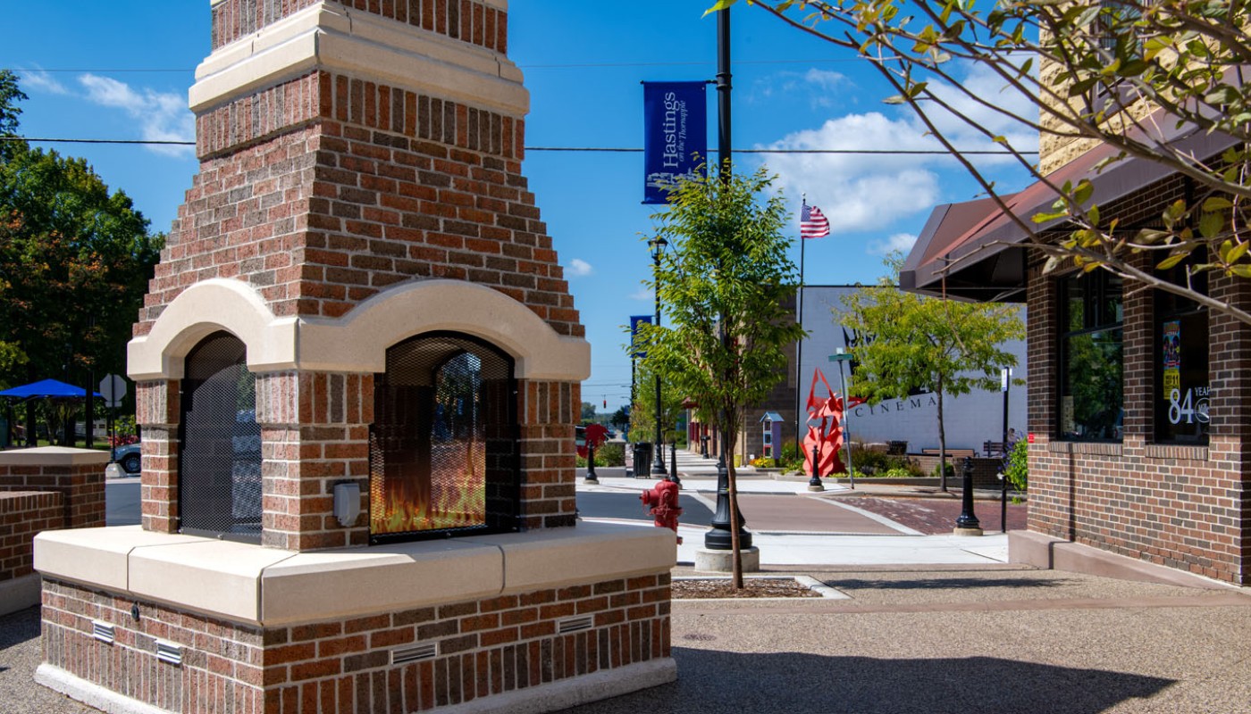 City of Hasting Downtown Streetscape