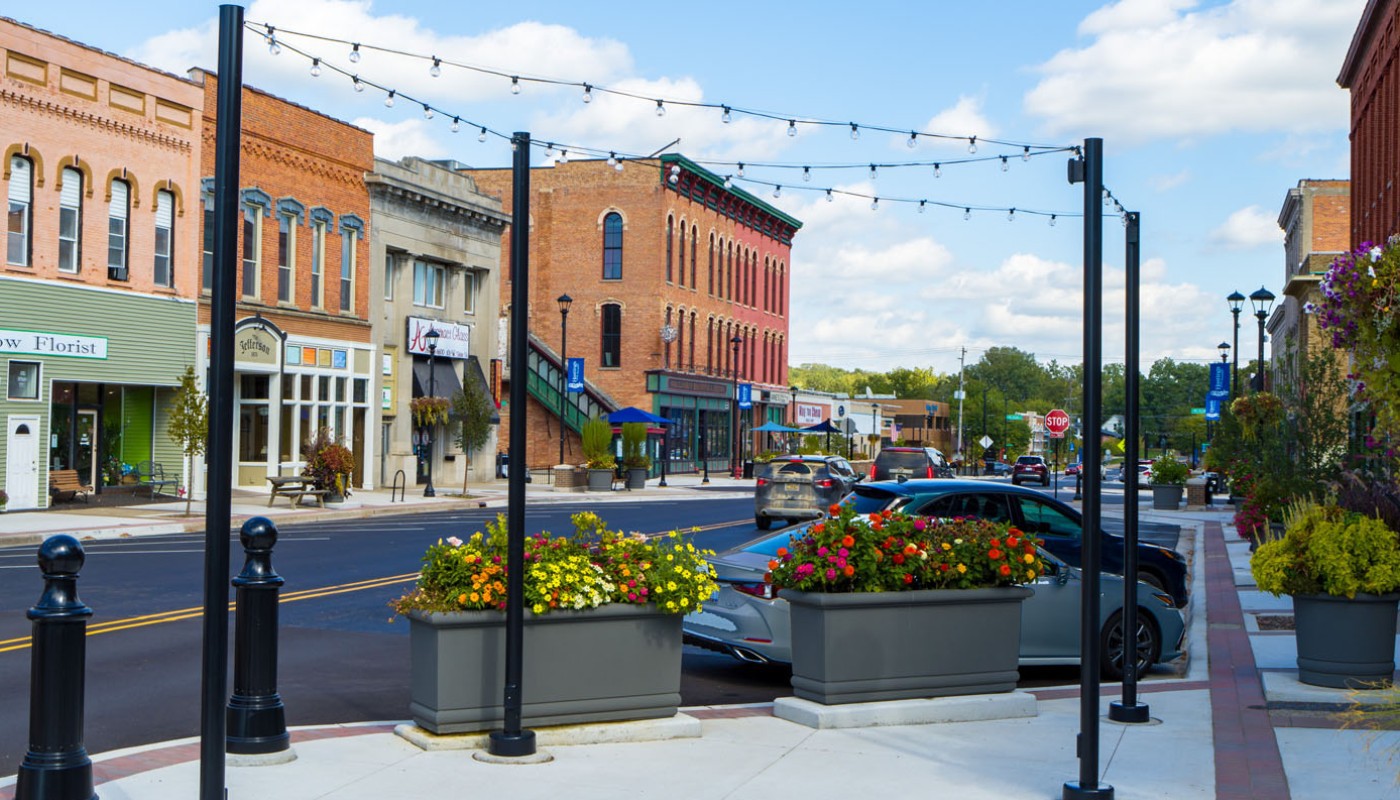 City of Hasting Downtown Streetscape