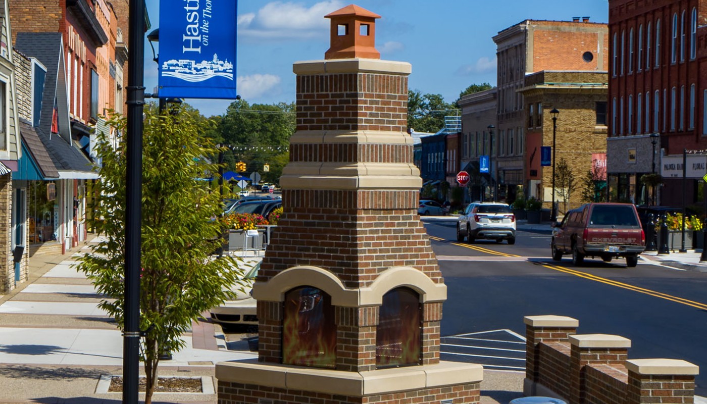 City of Hasting Downtown Streetscape