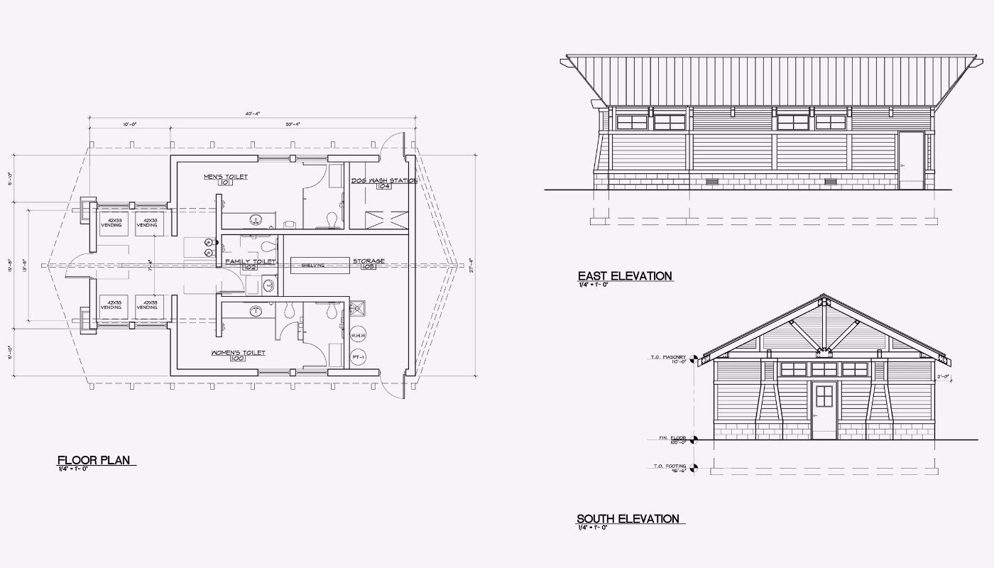 Grand Ravines Restroom Building