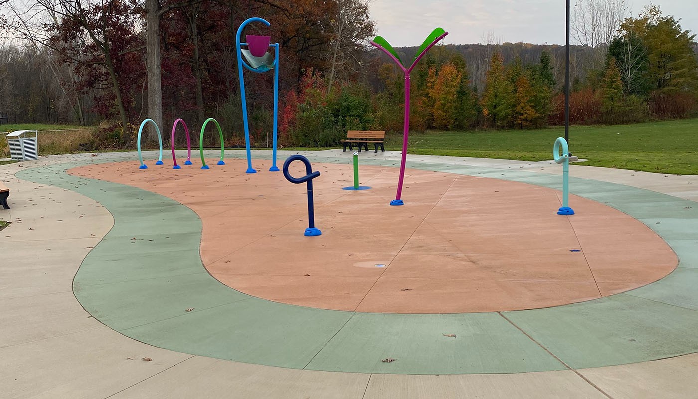 North River Front Park Splash Pad