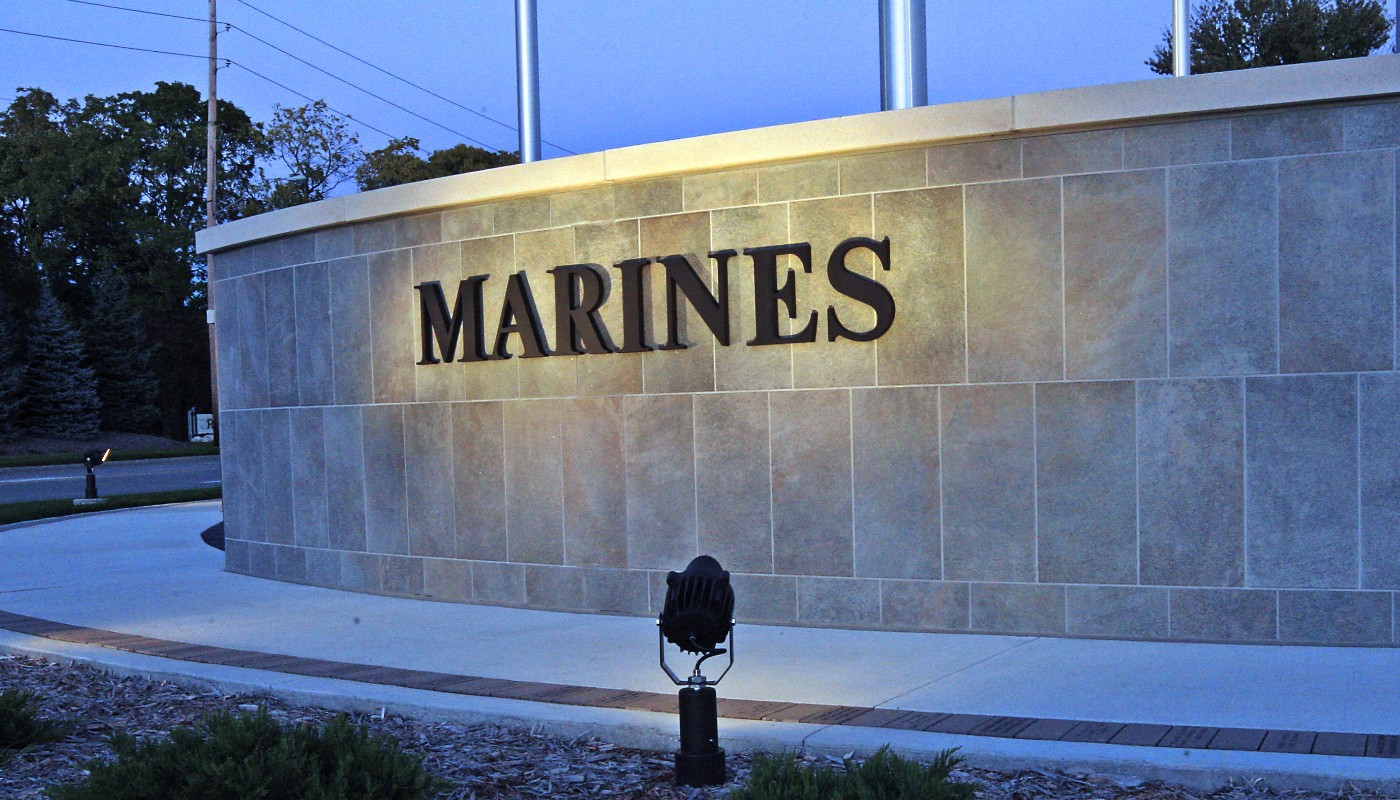 Veterans Plaza Lighting