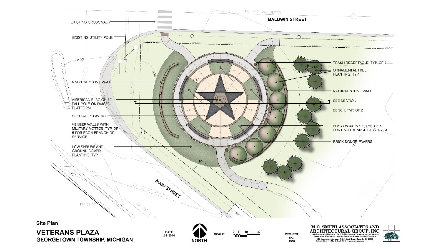 MCSA Group, Veterans Plaza