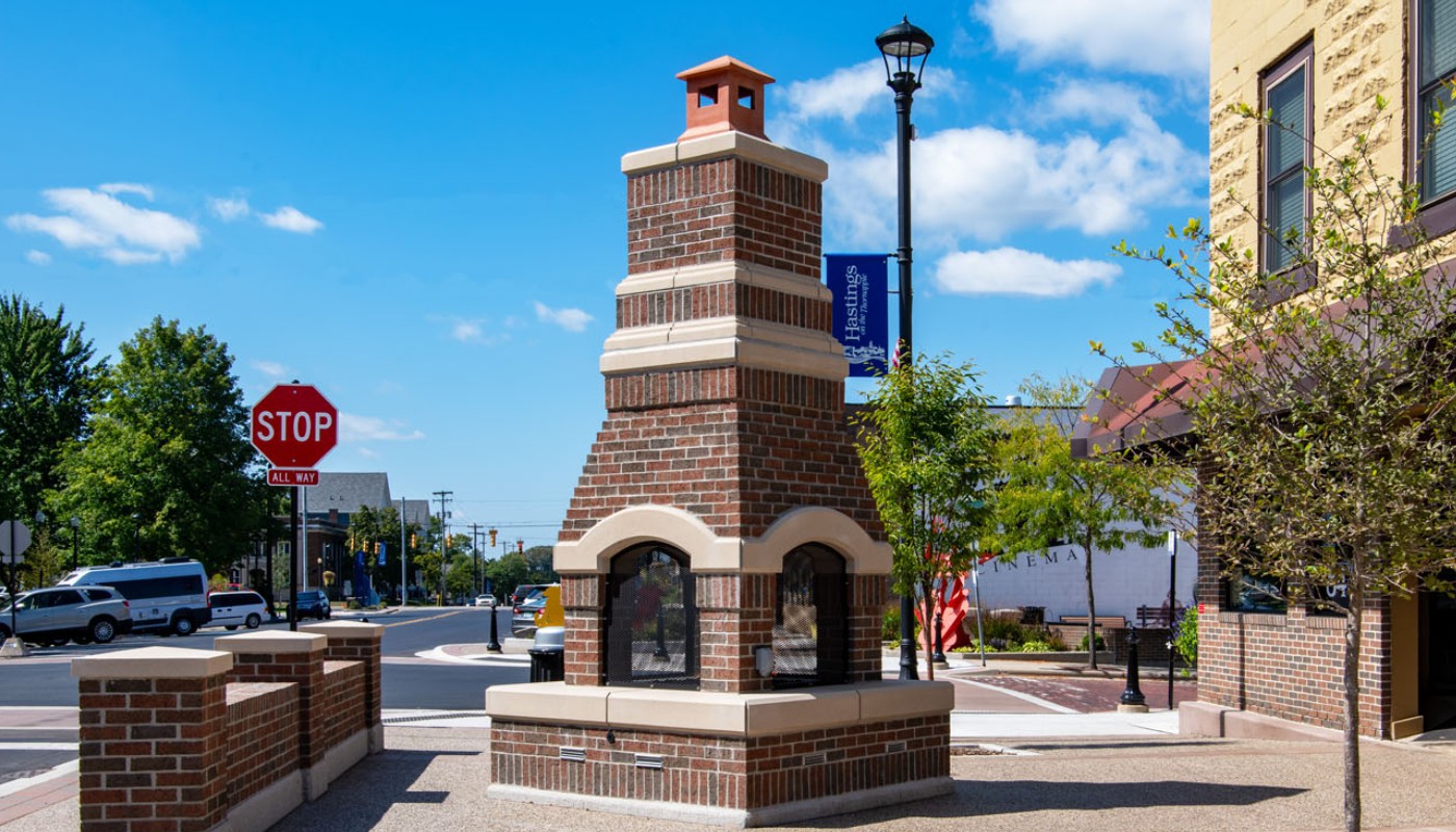 City of Hasting Downtown Streetscape