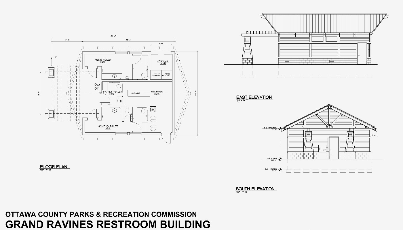 Grand Ravines Restroom Building