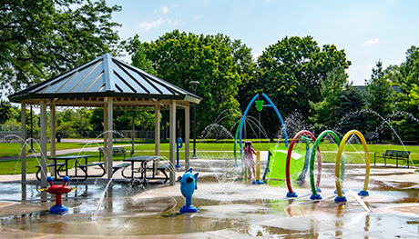 Veterans Park Splash Pad